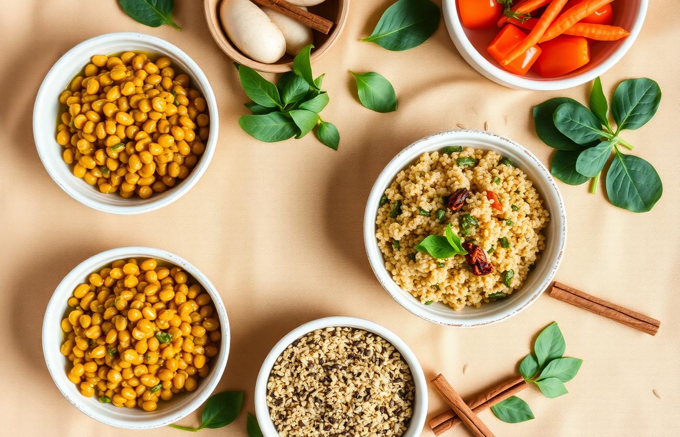 Healthy Indian PCOS friendly foods sample